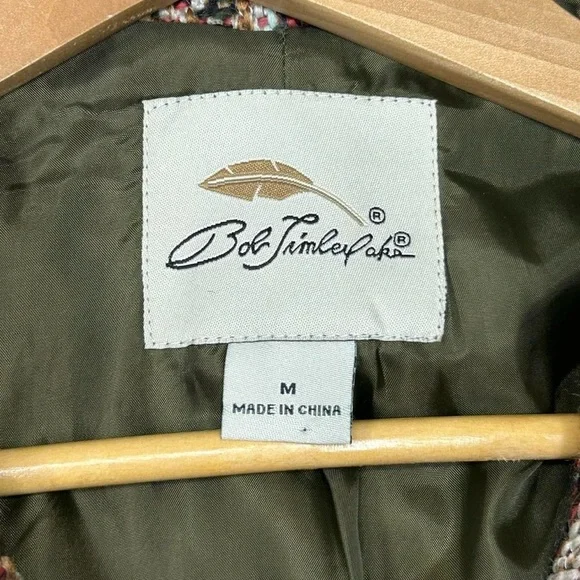 Bob Timberlake Jacquard Boho Moto Jacket (M) - Picture 6 of 12